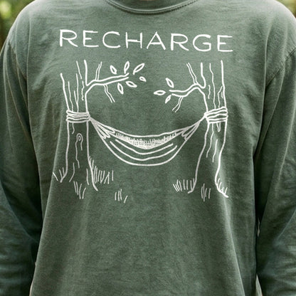Recharge Hammock Cotton Long Sleeve