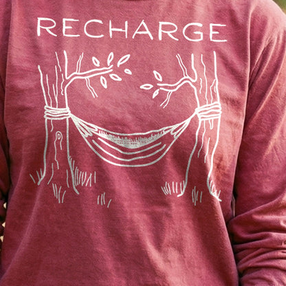 Recharge Hammock Cotton Long Sleeve