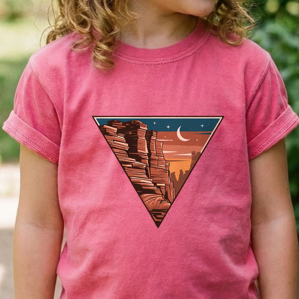 Red Rock Canyon Kids Cotton T-Shirt