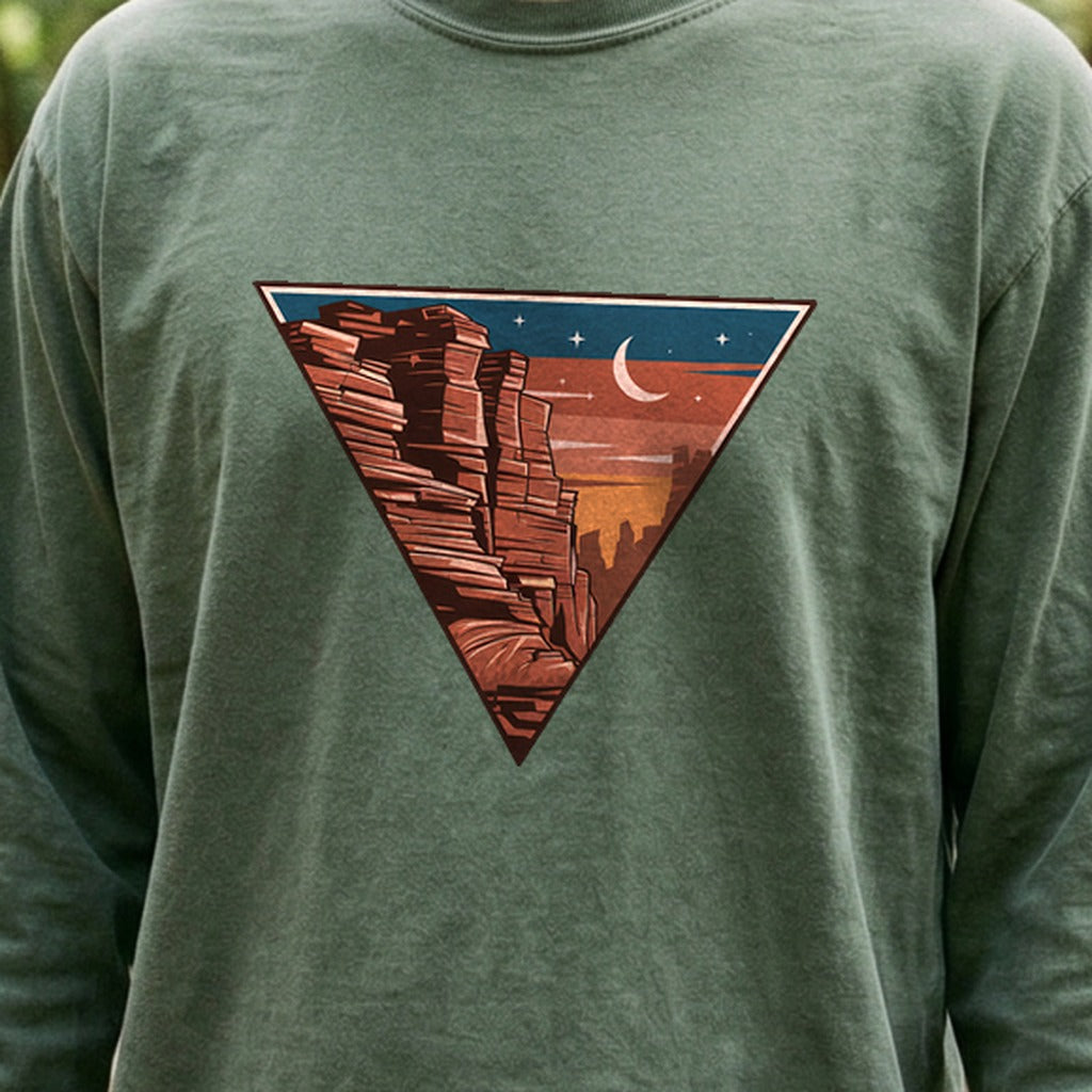Red Rock Canyon Cotton Long Sleeve