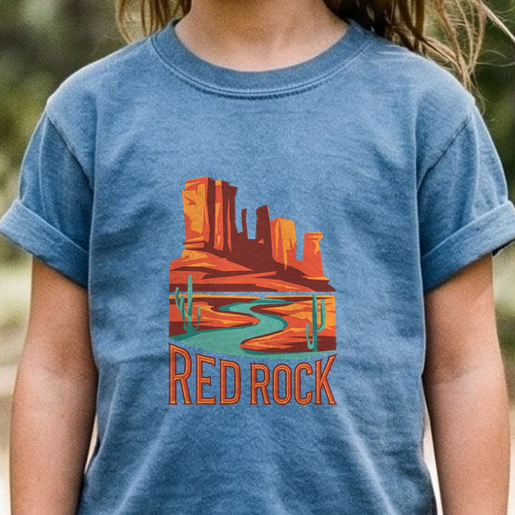 Red Rock State Park Kids Cotton T-Shirt