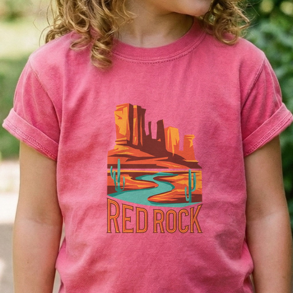 Red Rock State Park Kids Cotton T-Shirt