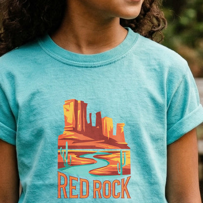 Red Rock State Park Kids Cotton T-Shirt