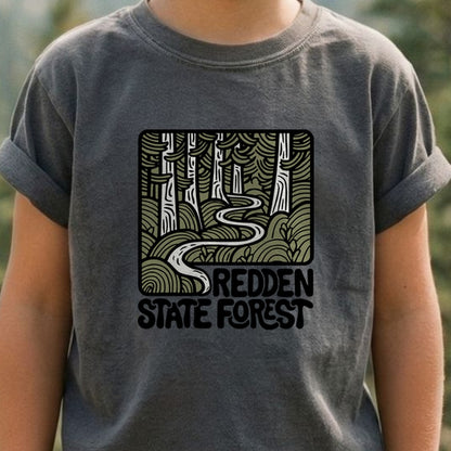 Redden State Forest Kids Cotton T-Shirt