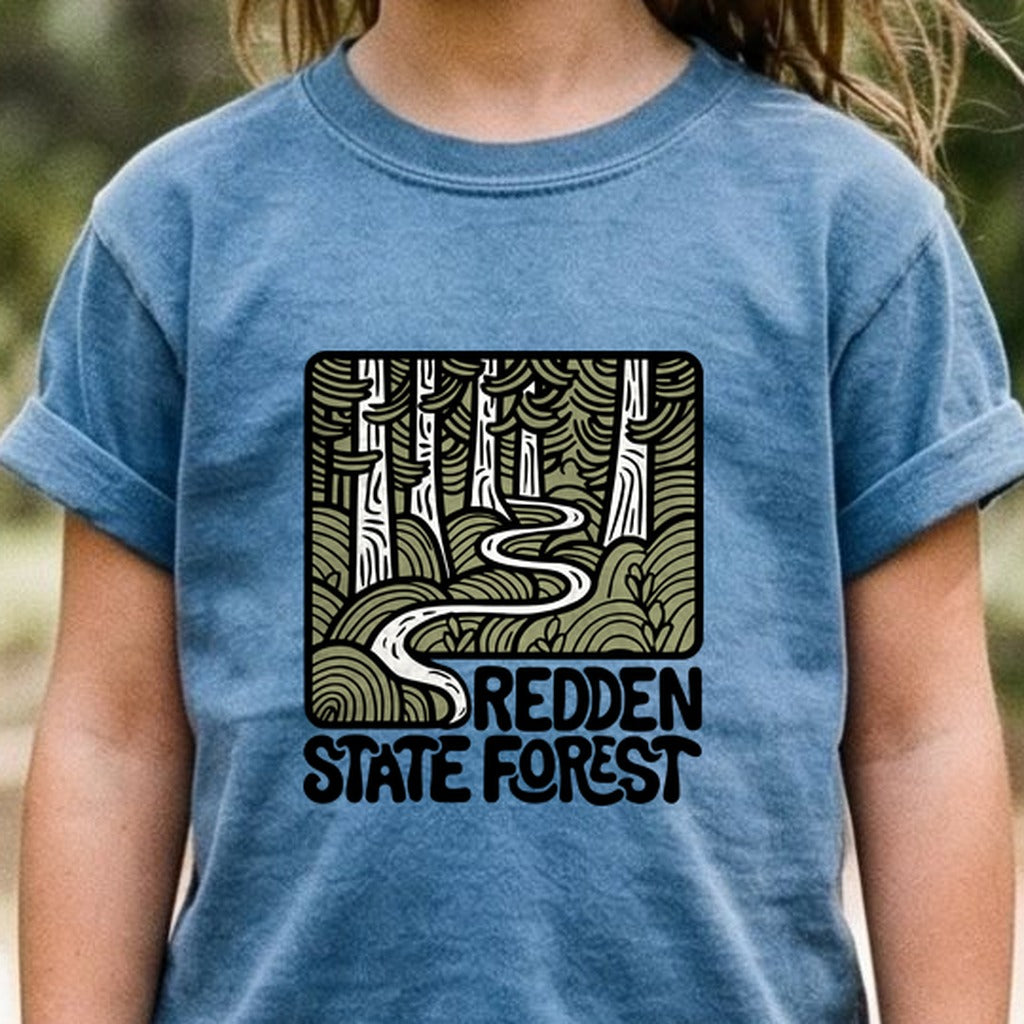 Redden State Forest Kids Cotton T-Shirt