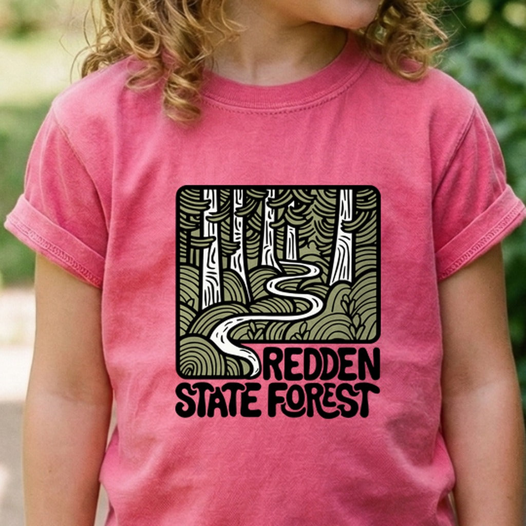 Redden State Forest Kids Cotton T-Shirt