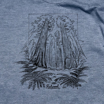 Redwood Line Drawing T-Shirt