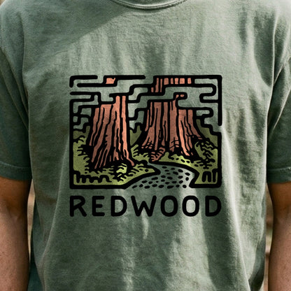 Redwood National Park Cotton T-Shirt