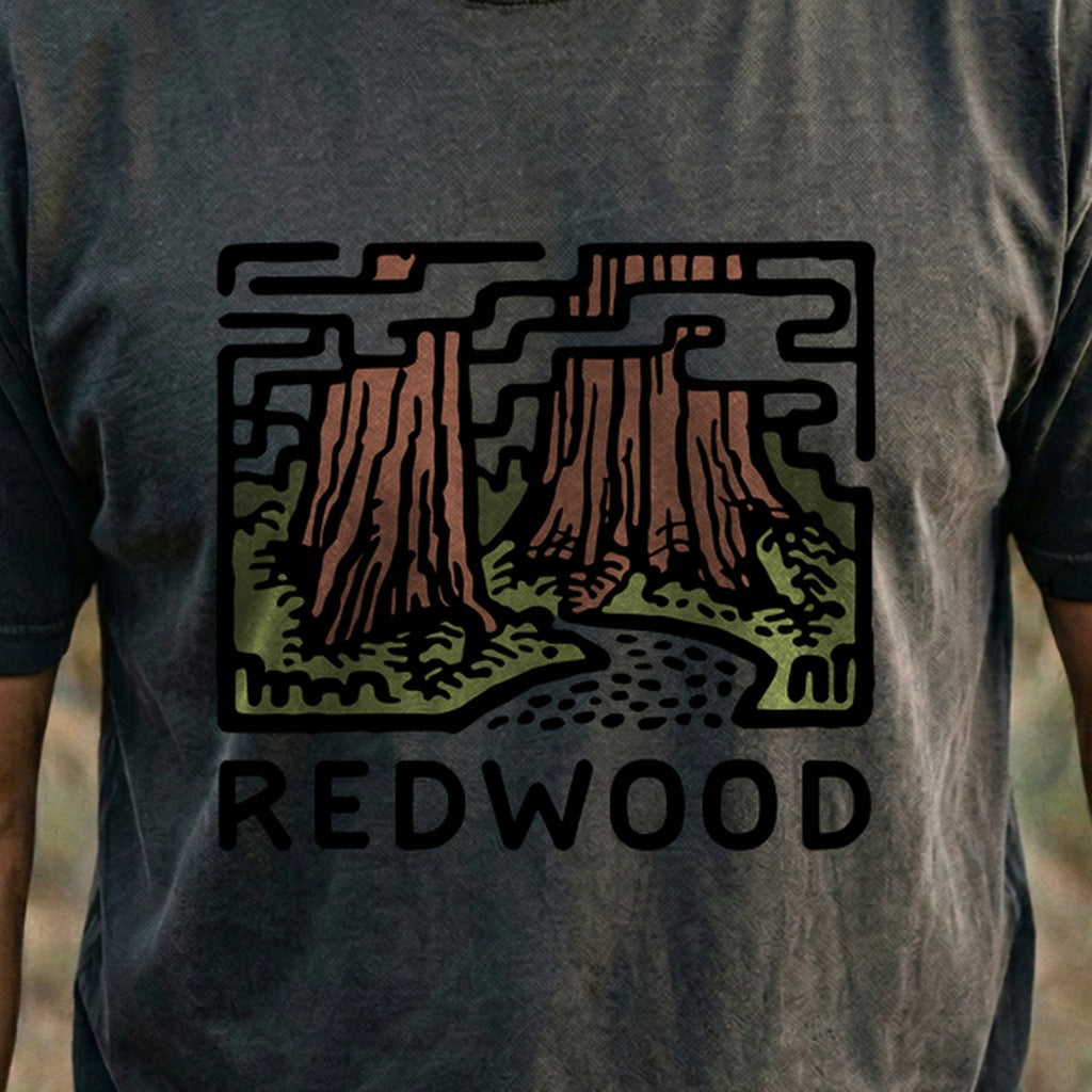 Redwood National Park Cotton T-Shirt