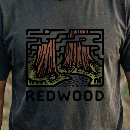 Redwood National Park Cotton T-Shirt