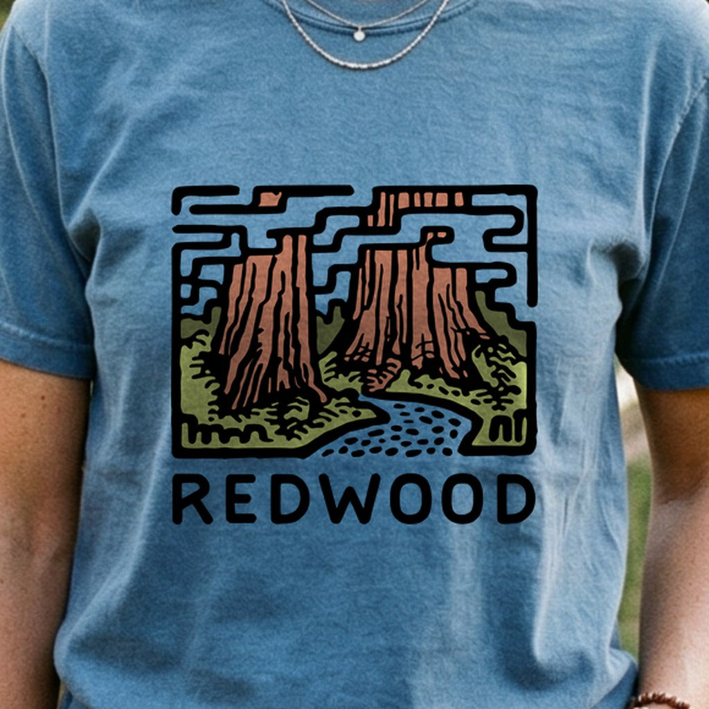 Redwood National Park Cotton T-Shirt