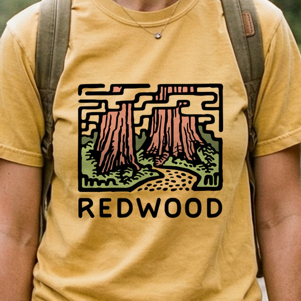 Redwood National Park Cotton T-Shirt