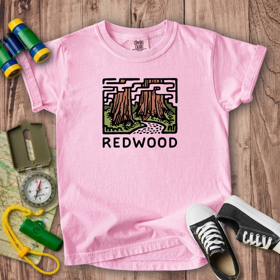 Redwood National Park Kids Cotton T-Shirt