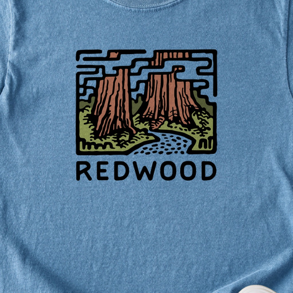 Redwood National Park Kids Cotton T-Shirt