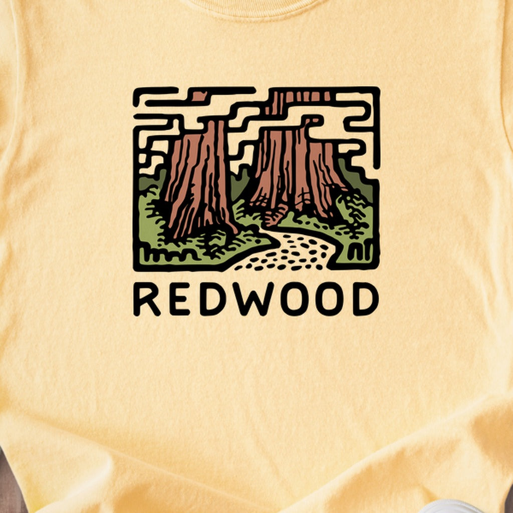 Redwood National Park Kids Cotton T-Shirt