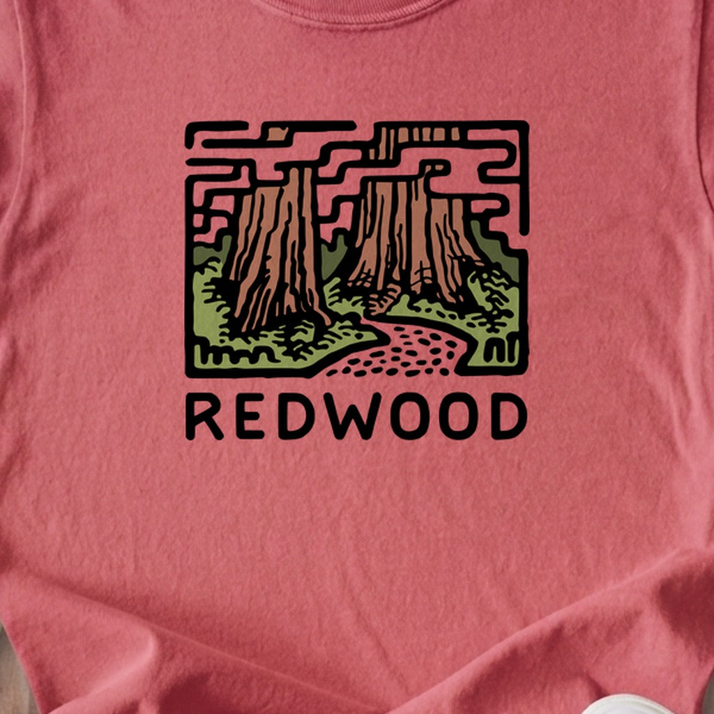 Redwood National Park Kids Cotton T-Shirt