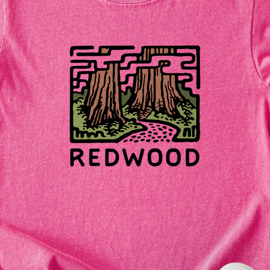 Redwood National Park Kids Cotton T-Shirt