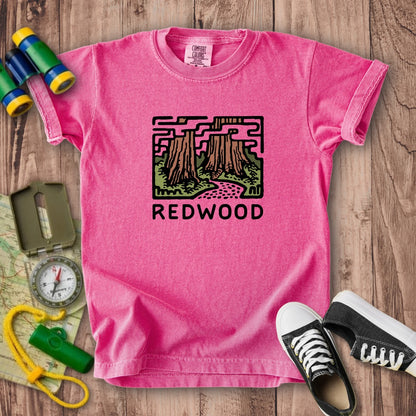 Redwood National Park Kids Cotton T-Shirt