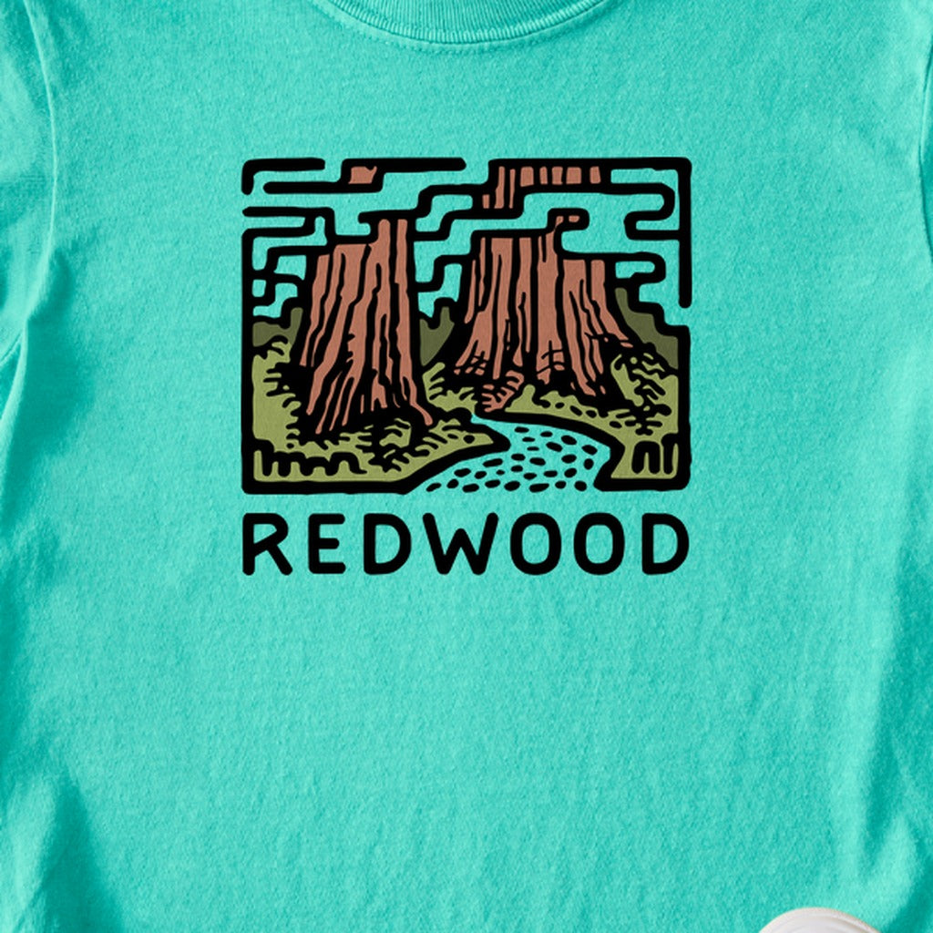 Redwood National Park Kids Cotton T-Shirt