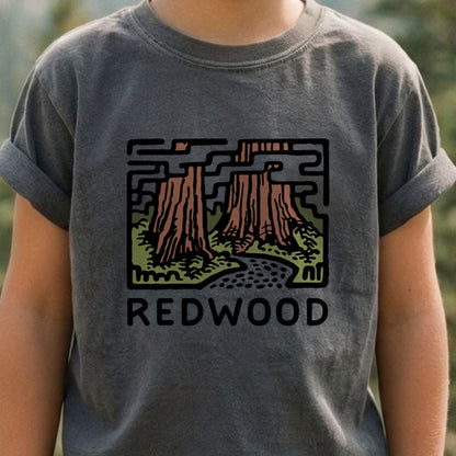 Redwood National Park Kids Cotton T-Shirt