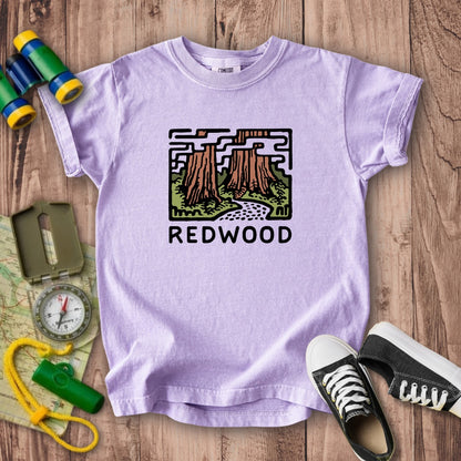 Redwood National Park Kids Cotton T-Shirt