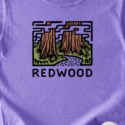 Redwood National Park Kids Cotton T-Shirt