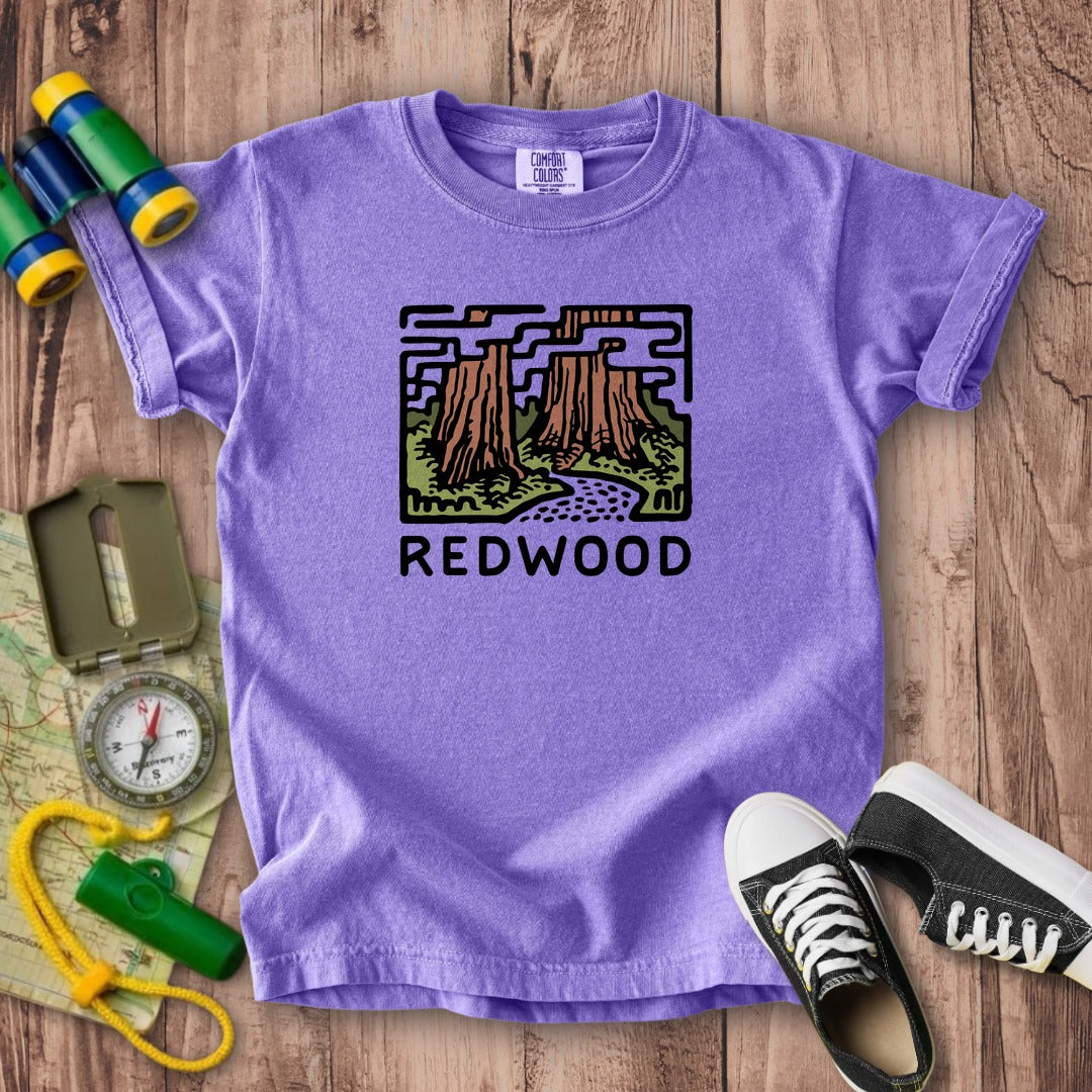Redwood National Park Kids Cotton T-Shirt