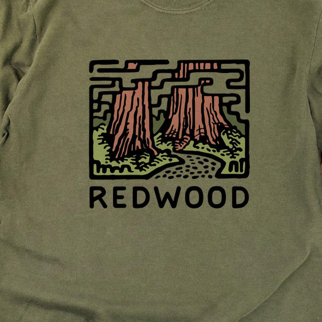 Redwood National Park Cotton Long Sleeve