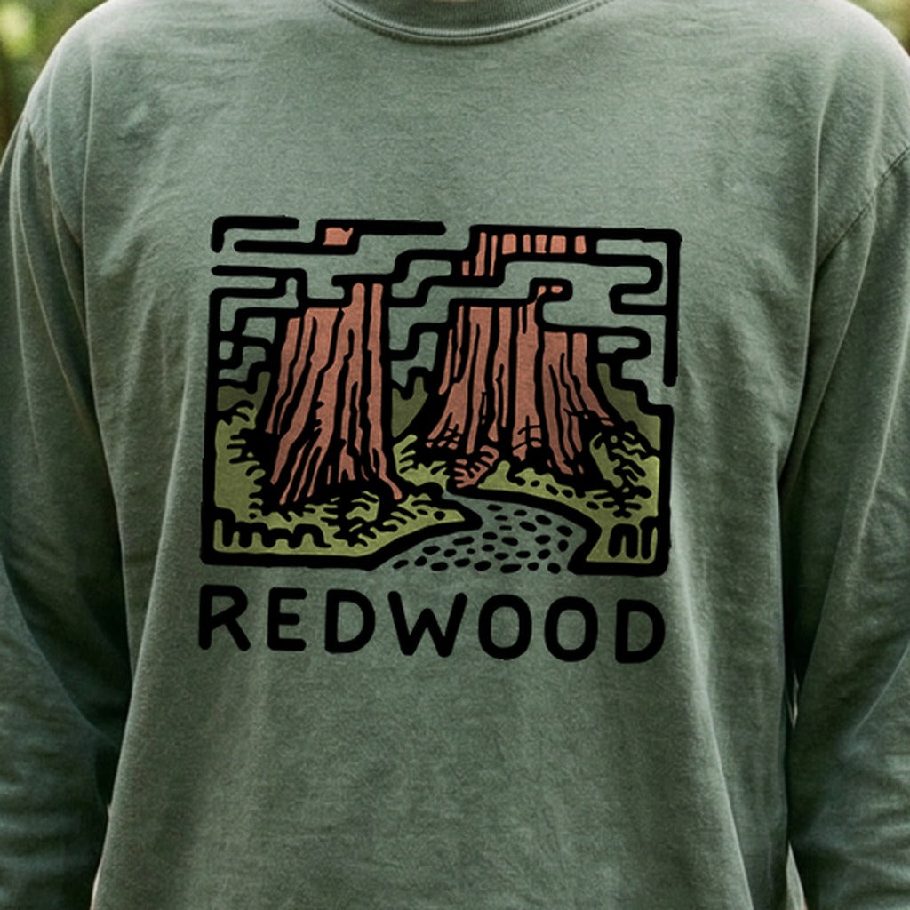Redwood National Park Cotton Long Sleeve