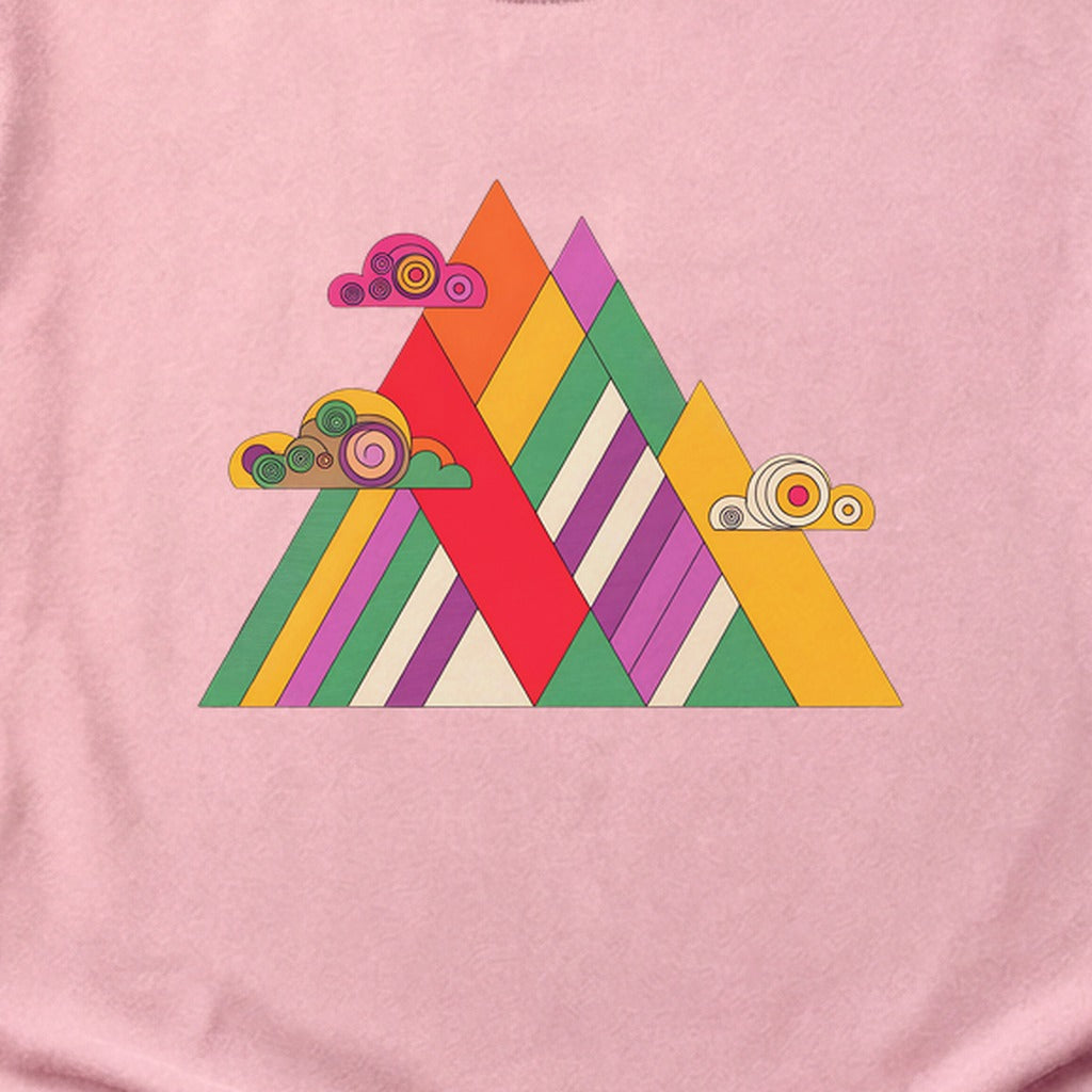 Retro Peaks Cotton T-Shirt