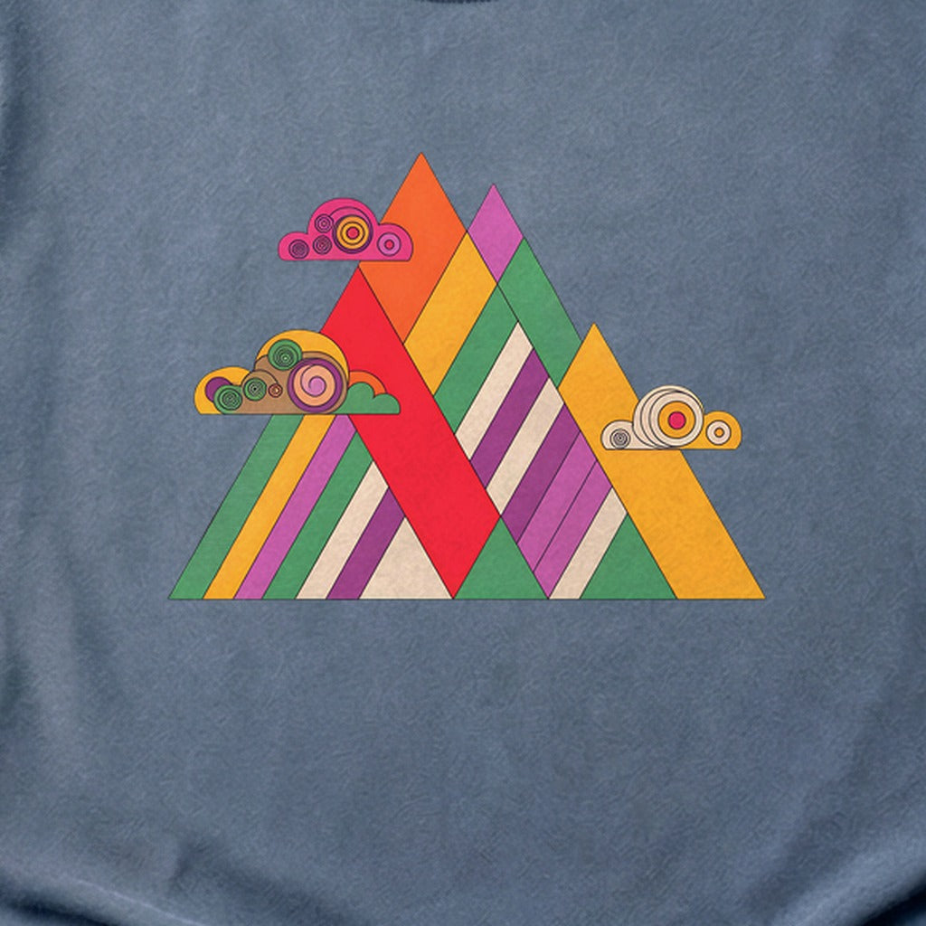 Retro Peaks Cotton T-Shirt