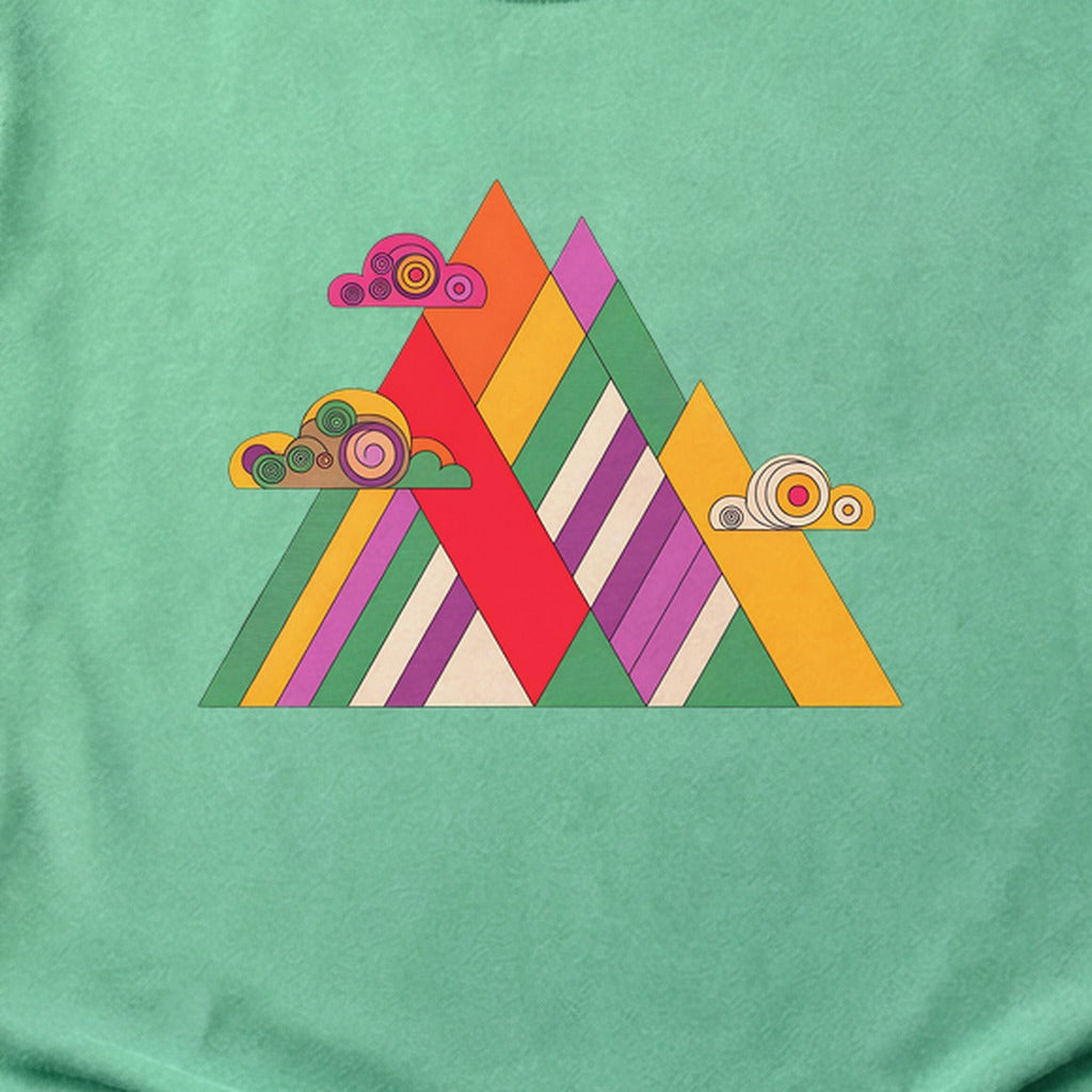 Retro Peaks Cotton T-Shirt