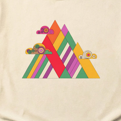 Retro Peaks Cotton T-Shirt
