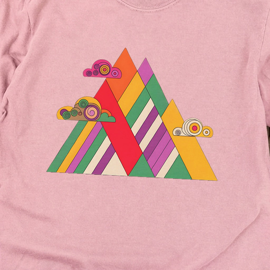 Retro Peaks Cotton Long Sleeve