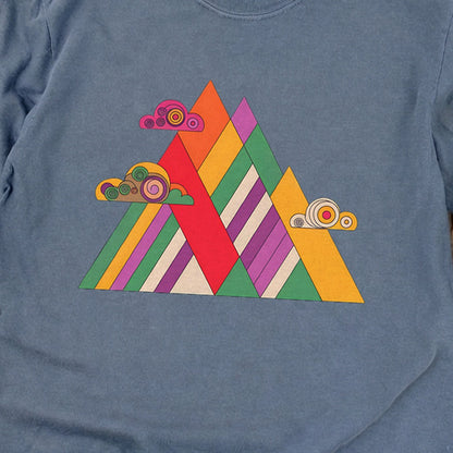 Retro Peaks Cotton Long Sleeve