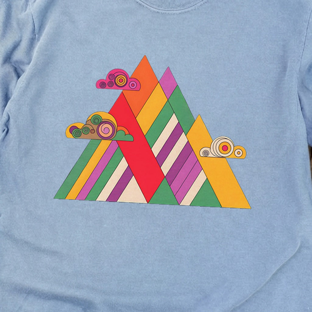 Retro Peaks Cotton Long Sleeve