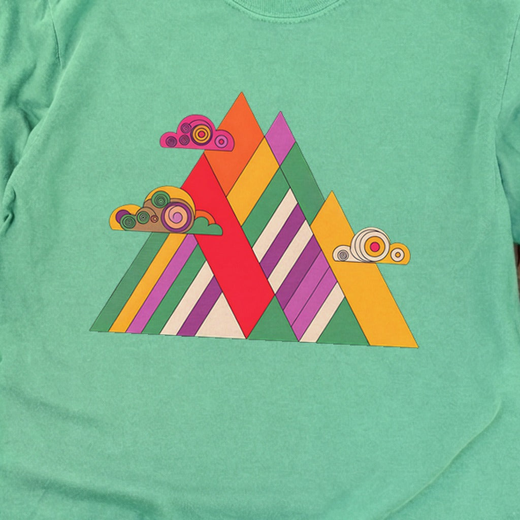 Retro Peaks Cotton Long Sleeve