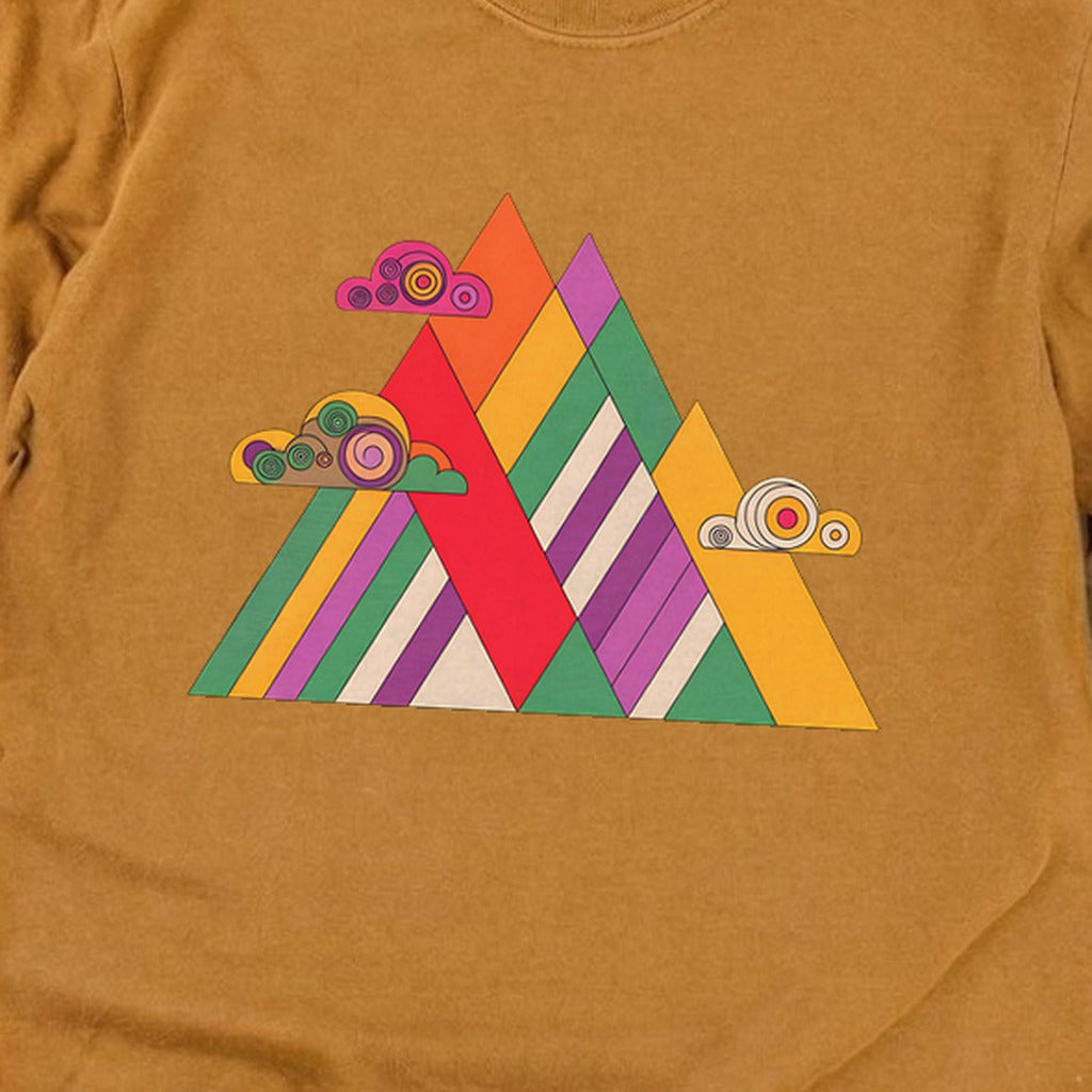 Retro Peaks Cotton Long Sleeve