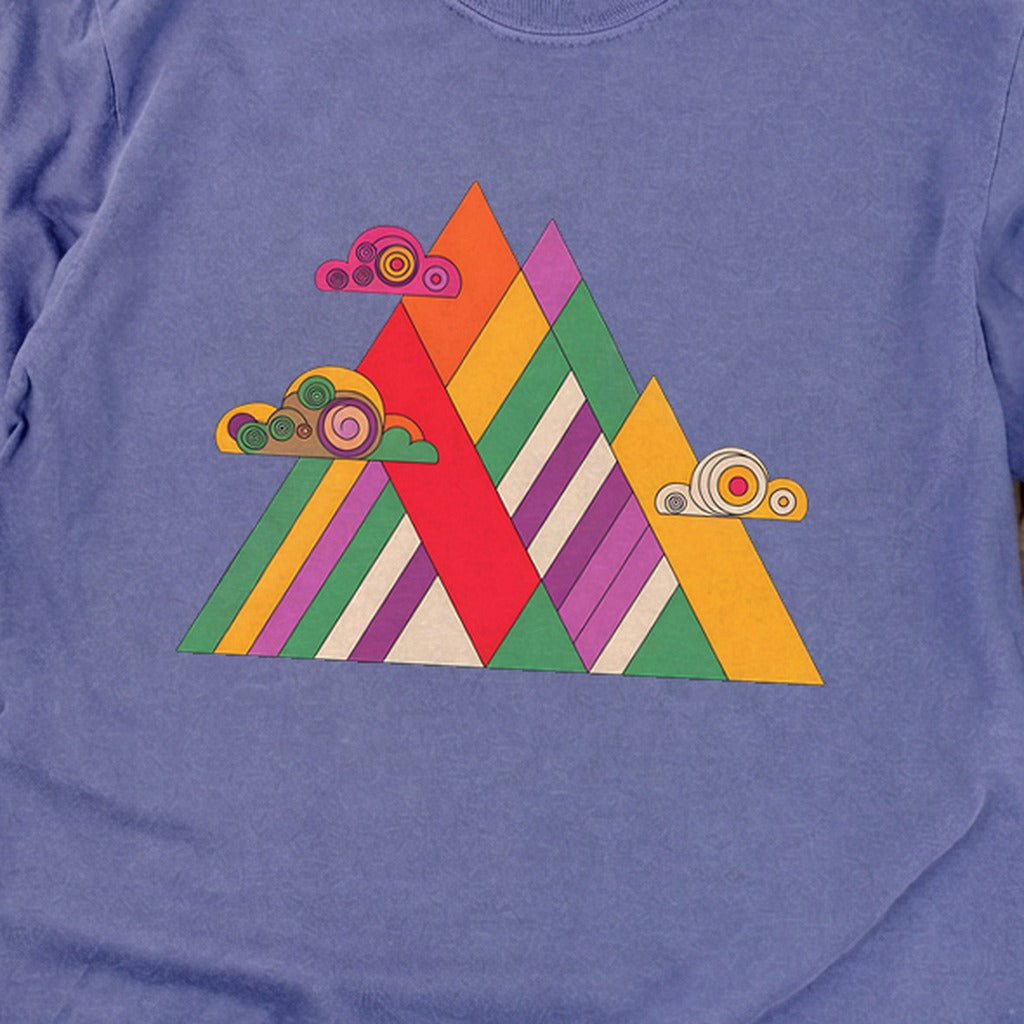 Retro Peaks Cotton Long Sleeve