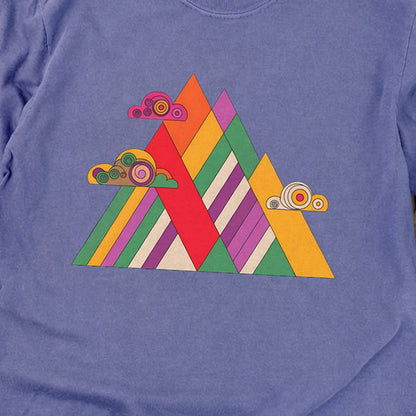Retro Peaks Cotton Long Sleeve