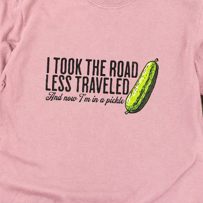 Road Less Traveled Pickle Cotton Long Sleeve