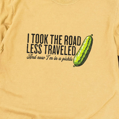 Road Less Traveled Pickle Cotton Long Sleeve