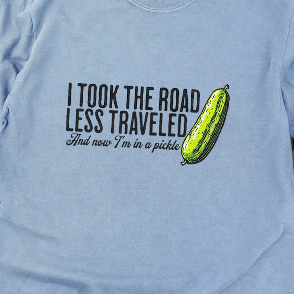 Road Less Traveled Pickle Cotton Long Sleeve