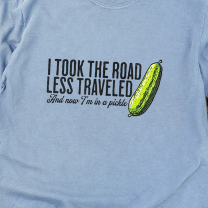 Road Less Traveled Pickle Cotton Long Sleeve