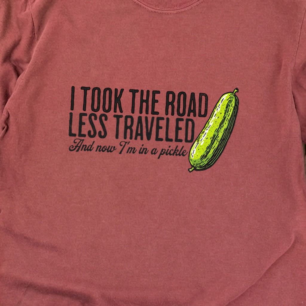 Road Less Traveled Pickle Cotton Long Sleeve