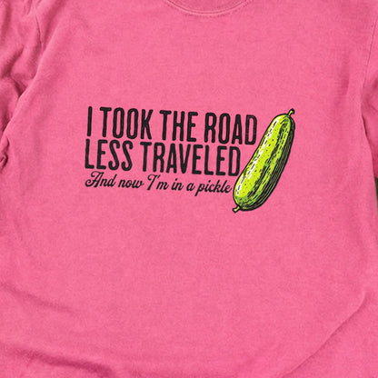 Road Less Traveled Pickle Cotton Long Sleeve