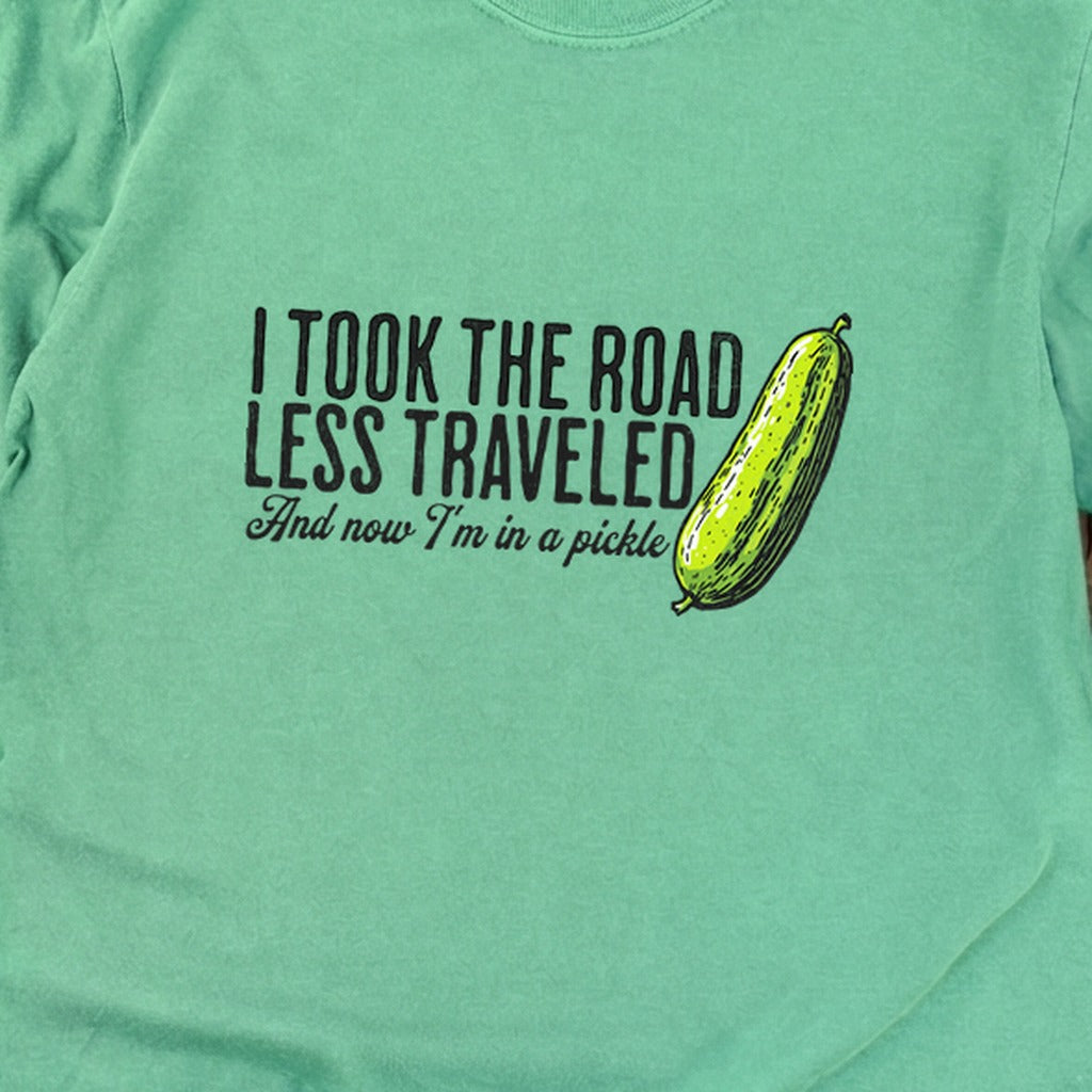 Road Less Traveled Pickle Cotton Long Sleeve