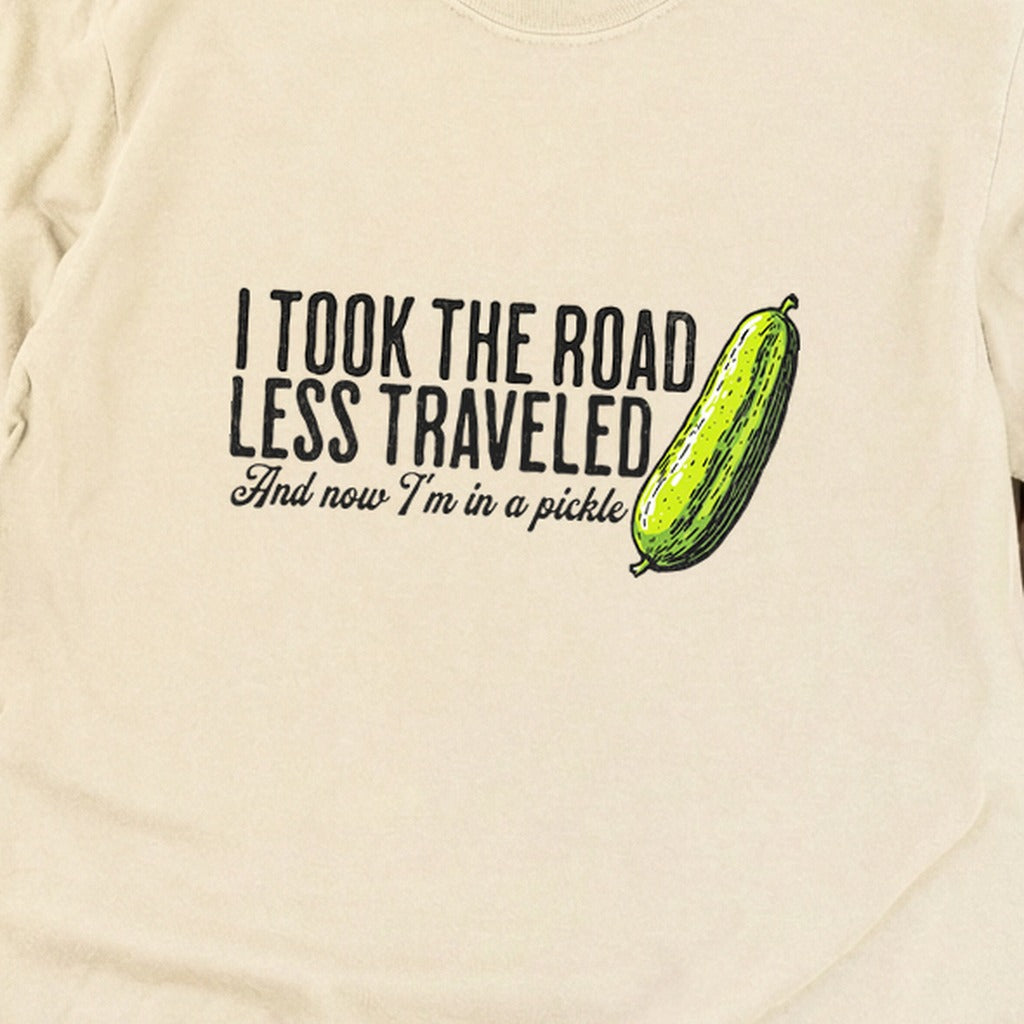 Road Less Traveled Pickle Cotton Long Sleeve
