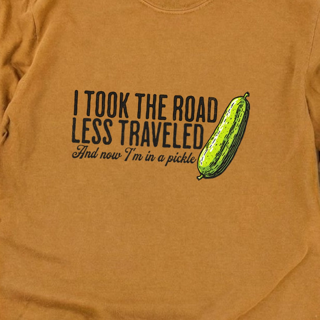 Road Less Traveled Pickle Cotton Long Sleeve