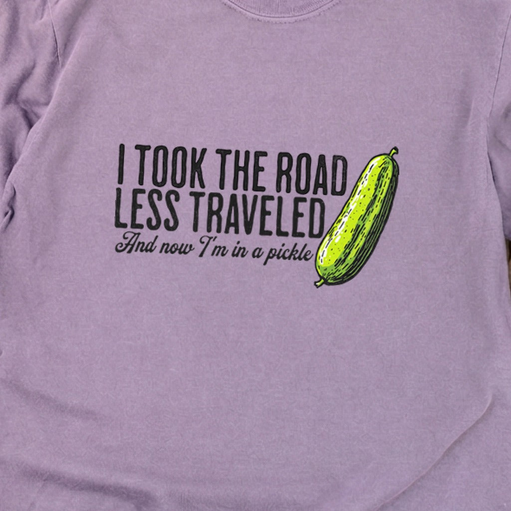 Road Less Traveled Pickle Cotton Long Sleeve